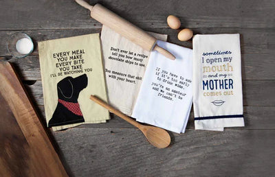 Brighten Your Kitchen: 7 Benefits of Owning Cute and Funny Tea Towels