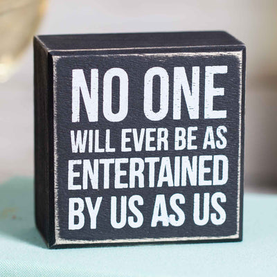Entertained Box Sign - Femail Creations
