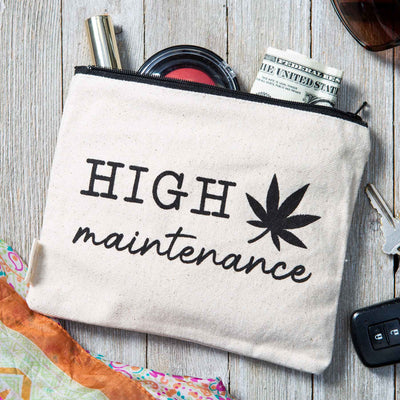 High Maintenance Cosmetic Bag - Femail Creations