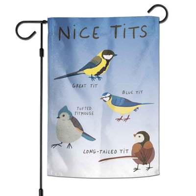 Nice Tits Garden Flag - Femail Creations