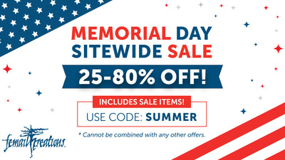 Monumental Memorial Day Sale at Femail Creations: Save 25-80% Sitewide!