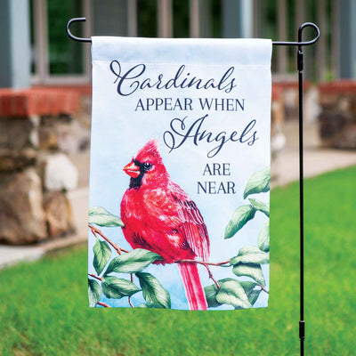 Cardinals Appear Garden Flag - Femail Creations