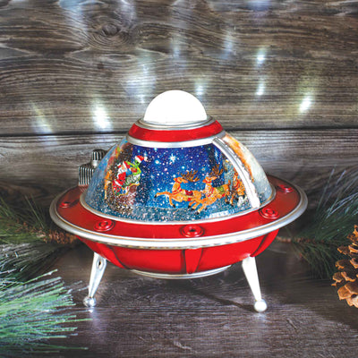 Santa and Reindeer UFO Décor - Femail Creations