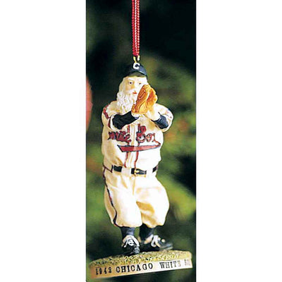 White Sox Santa Ornament - Femail Creations