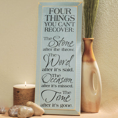 Four Things Sign - Femail Creations