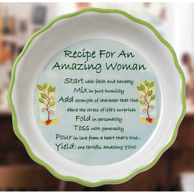 Amazing Woman Dish - Femail Creations