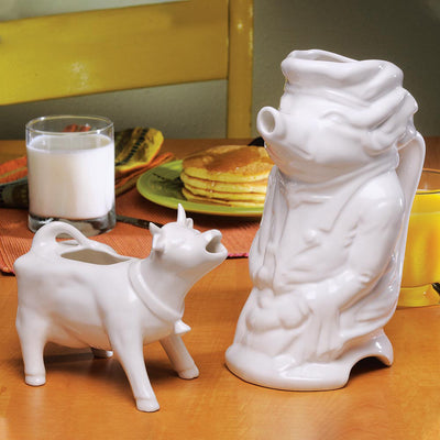 Pig Pitcher & Cow Creamer - Femail Creations