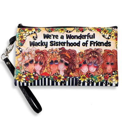 Suzy Toronto Wacky Sisterhood Zippered Bag - Femail Creations