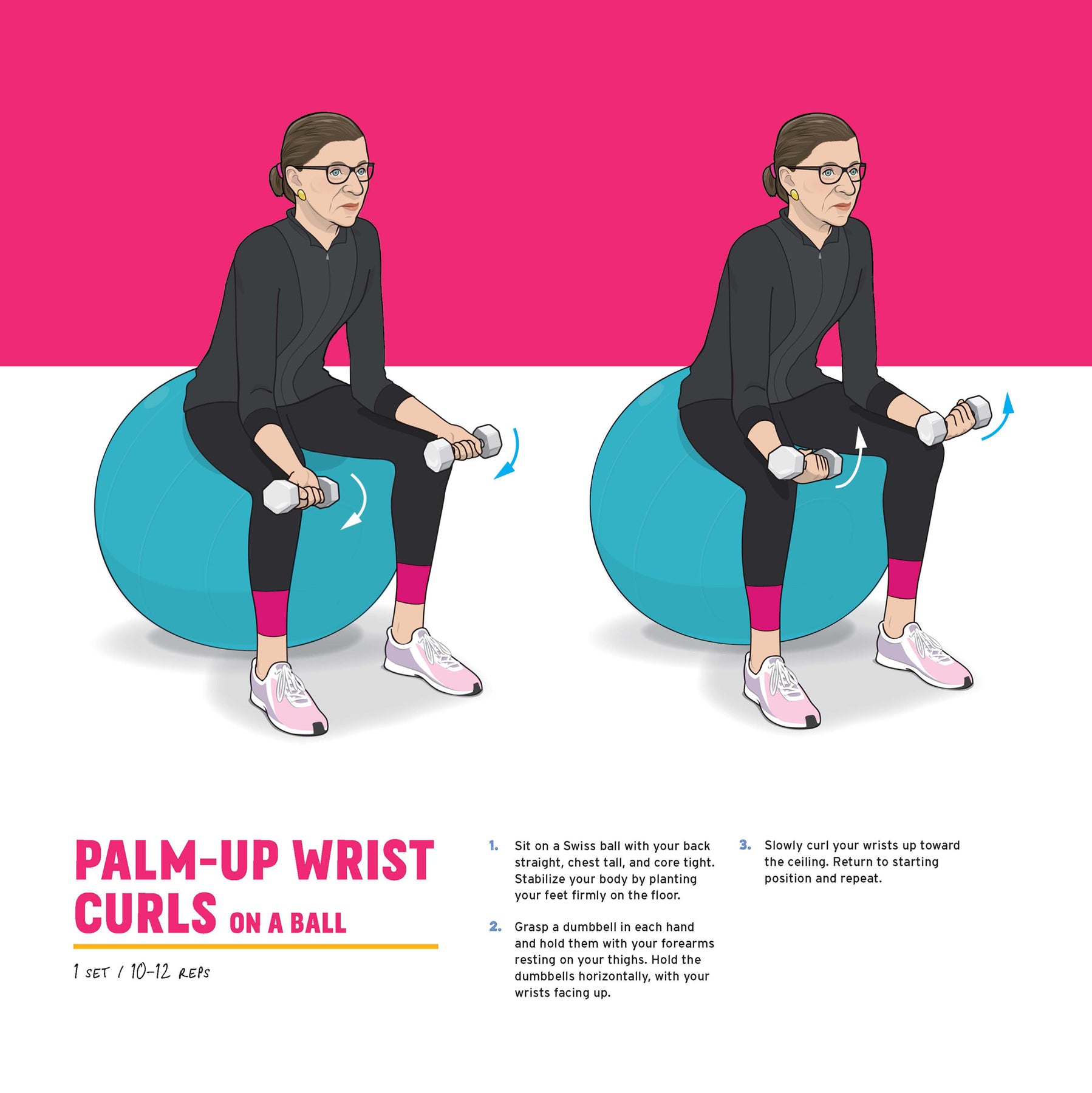 RBG Workout 2020 Calendar | Femail Creations