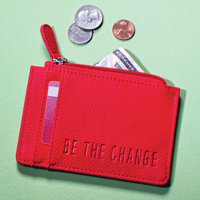 Be the Change ID Holder and Coin Purse - Femail Creations
