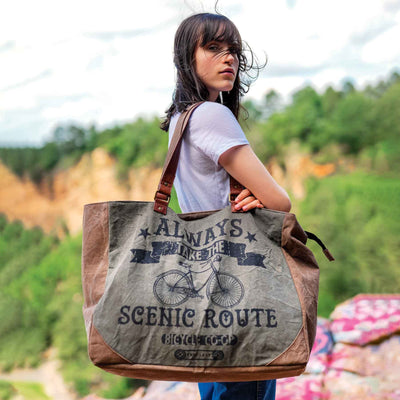 Scenic Route Weekender Tote - Femail Creations