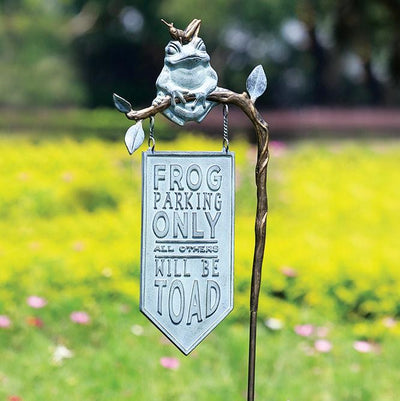 Frog Parking Stake - Femail Creations