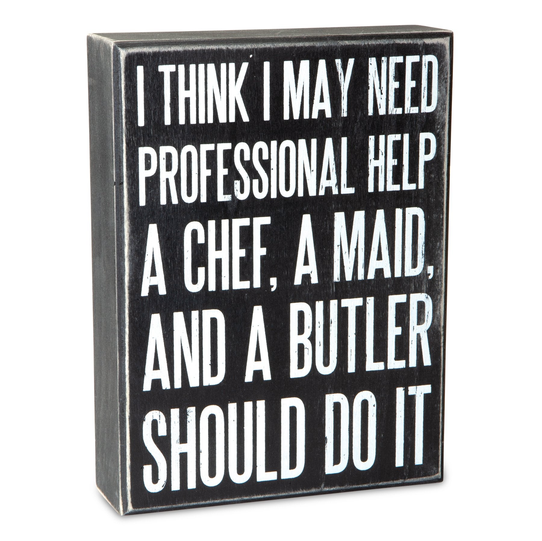 Professional Help Box Sign | Femail Creations