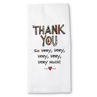 Thank You Tea Towel - Femail Creations