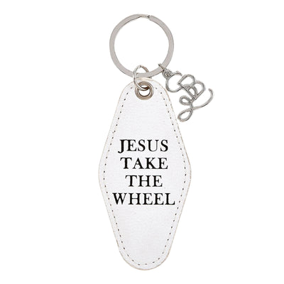 Jesus Take the Wheel Keychain - Femail Creations