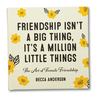 Friendship Isn't A Big Thing Book - Femail Creations