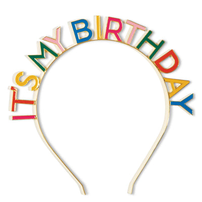 It's My Birthday Headband - Femail Creations