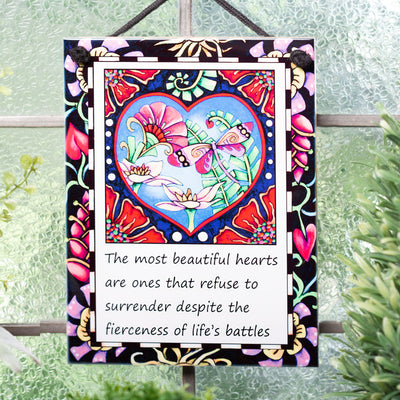 Beautiful Hearts Plaque - Femail Creations