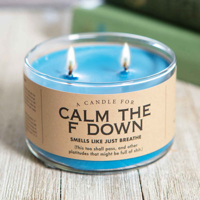 Calm the F Down Candle - Femail Creations