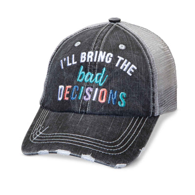 Bad Decisions Hat - Femail Creations