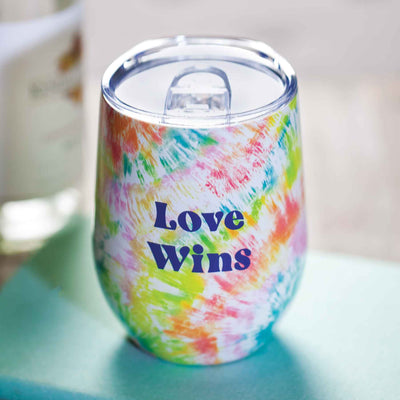 Love Wins Wine Tumbler - Femail Creations