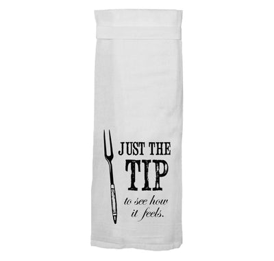 Just The Tip Tea Towel - Femail Creations