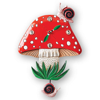 Mushroom Clock - Femail Creations