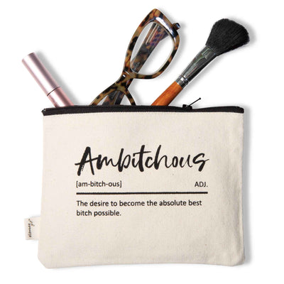 Ambitchous Makeup Bag - Femail Creations