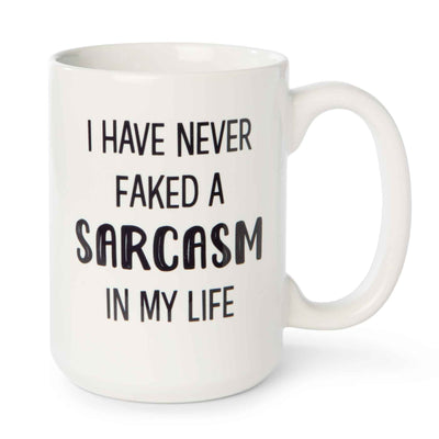 I Have Never Faked a Sarcasm Mug - Femail Creations