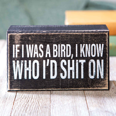 If I Was a Bird Wood Sign - Femail Creations