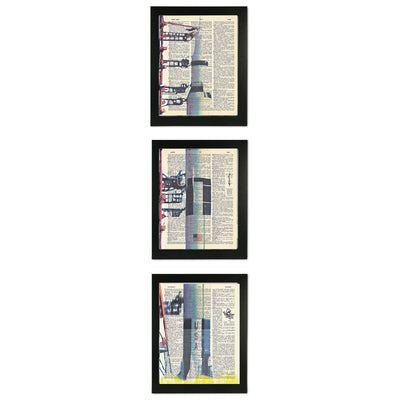 Apollo 11 Framed Triptych - Creations and Collections
