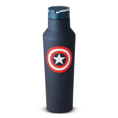 Captain America Sport Canteen - Femail Creations