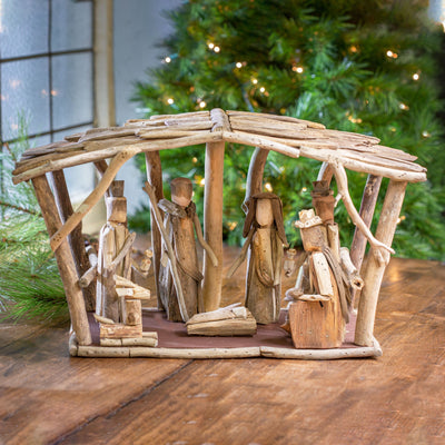 Driftwood Nativity - Creations and Collections