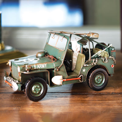 1940 Willys Overland Jeep 1:12 Scale Replica Model - Creations and Collections