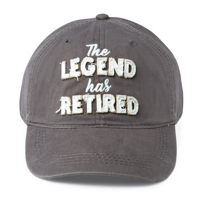 The Legend has Retired Hat - Femail Creations