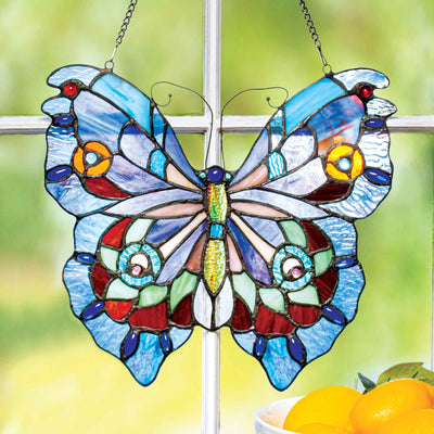 Butterfly Stained Glass - Femail Creations
